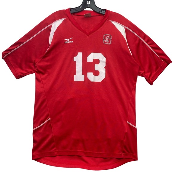 Mizuno Other - NC State Wolfpack Mens Large Volleyball Jersey Athleisure Performance Streetwear